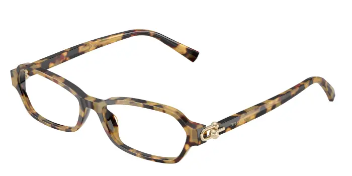 Tiffany Donna TF2293U 8064 Montature da vista Acetato Tartaruga Trasparente Geometrica Normale