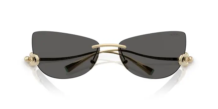 Donna Tiffany TF3112K 6220S4 Occhiali da sole Metallo Oro Geometrica Normale