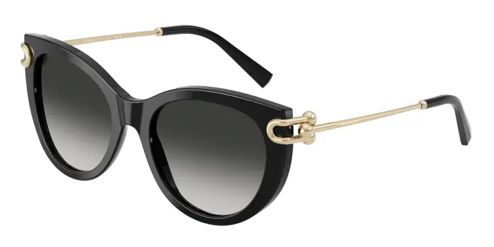 Donna Tiffany TF4232 80013C Occhiali da sole Acetato Nero Farfalla Normale Sfumato