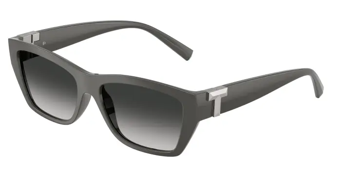 Tiffany Unisex TF4255U 84463C Occhiali da sole Iniettato Grigio Grigio Squadrata Normale Sfumato