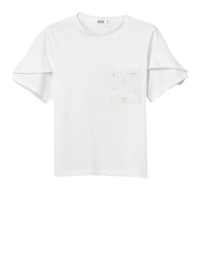 maglia tiffosi alina da donna - bianco