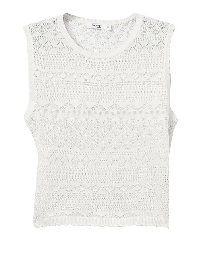 maglia tiffosi aline da donna - bianco