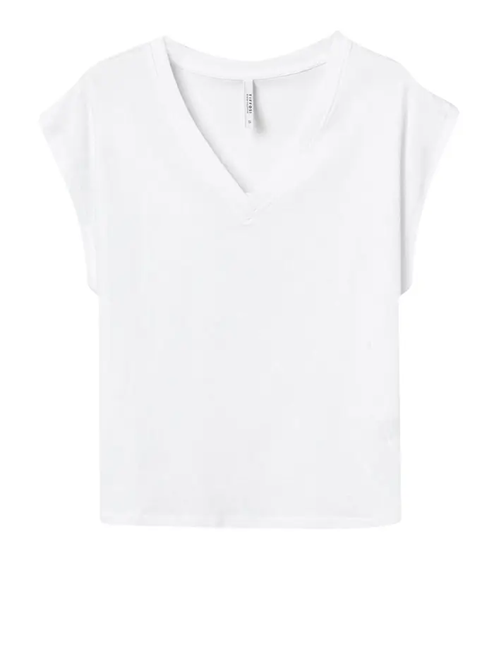 maglia tiffosi charlize da donna - bianco