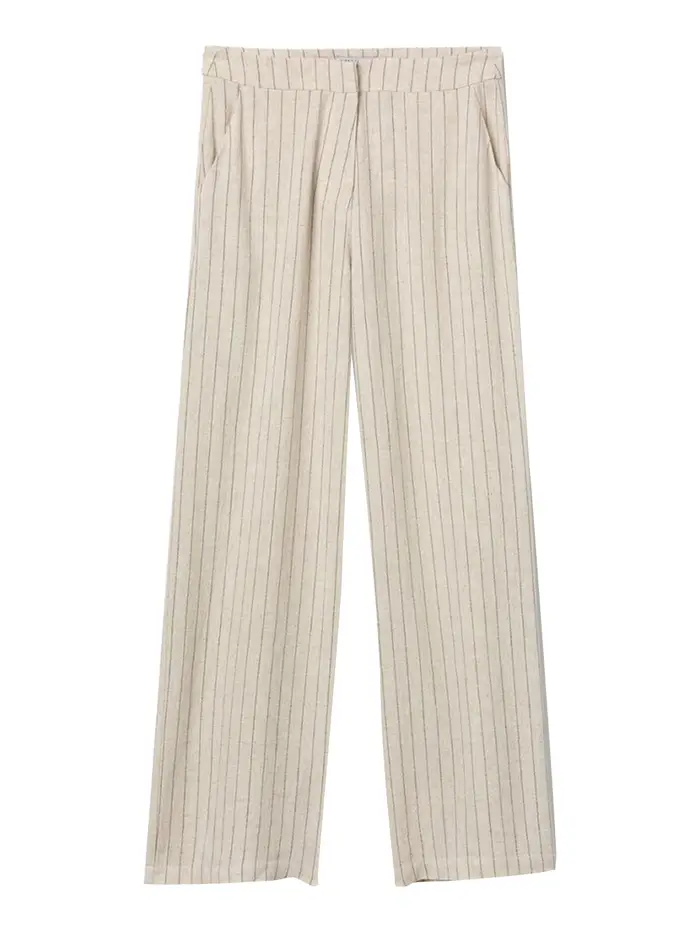 pantalone palazzo tiffosi anitta da donna - beige