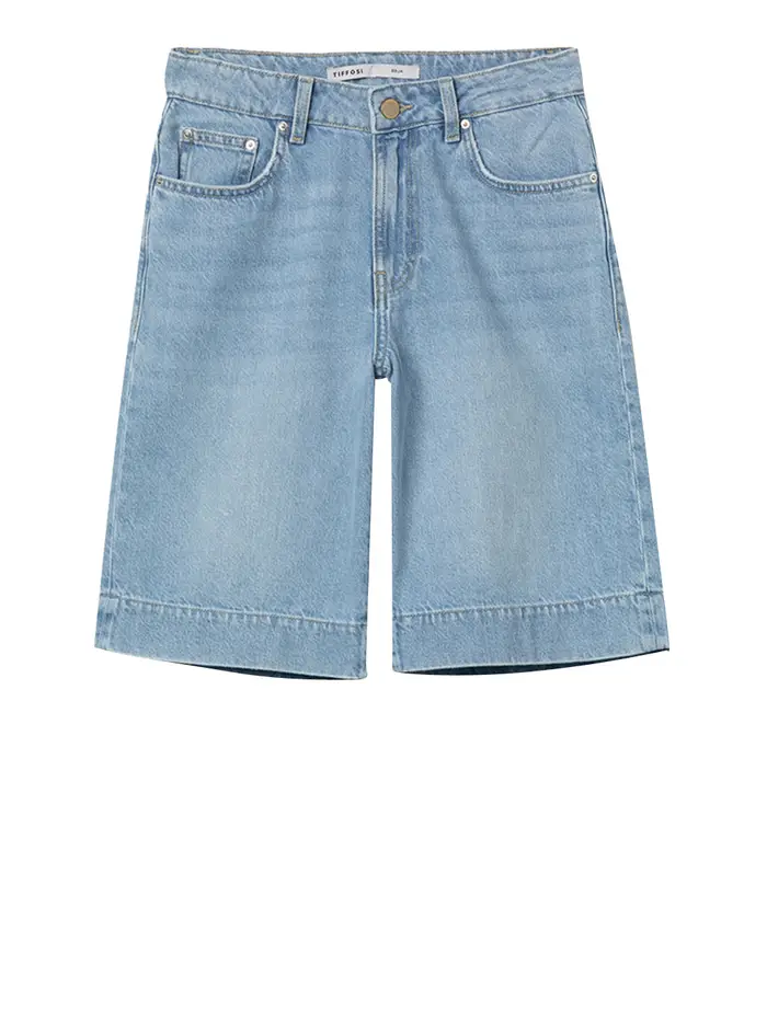 shorts jeans tiffosi doja da donna - denim