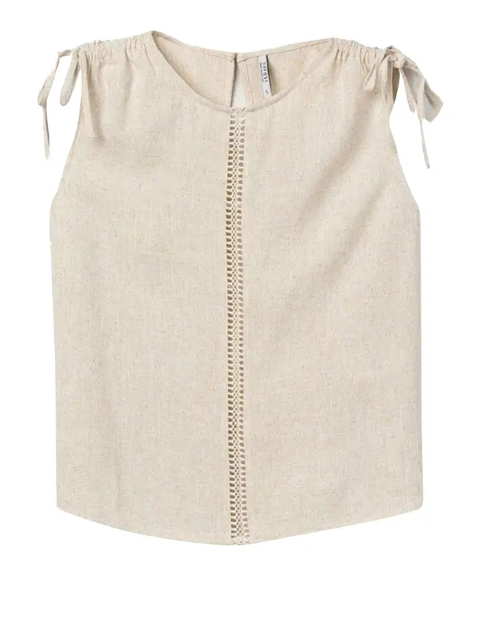 top tiffosi zeki da donna - beige