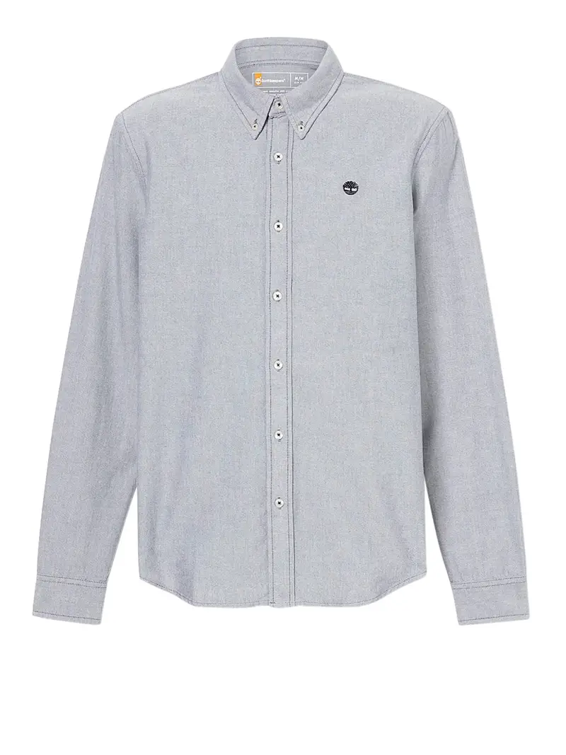 camicia casual timberland da uomo - grigio