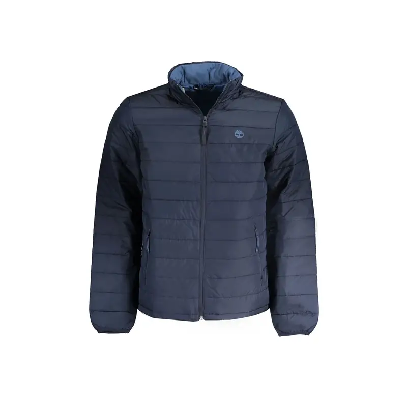Timberland Giacca Sportiva Uomo Blu in Nylon Riciclato