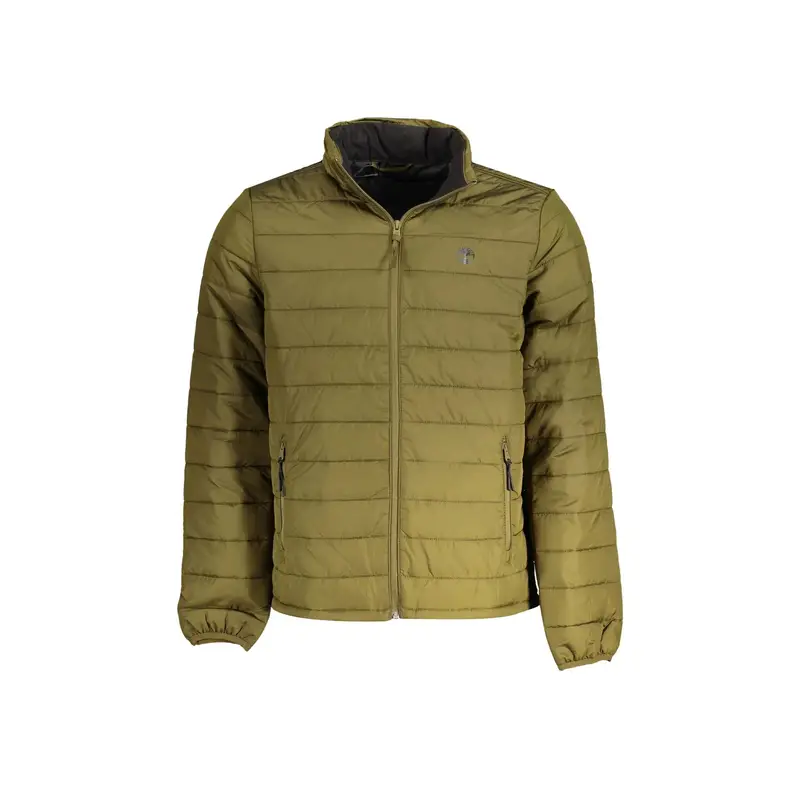 Timberland Giacca Sportiva Uomo Verde in Nylon Riciclato