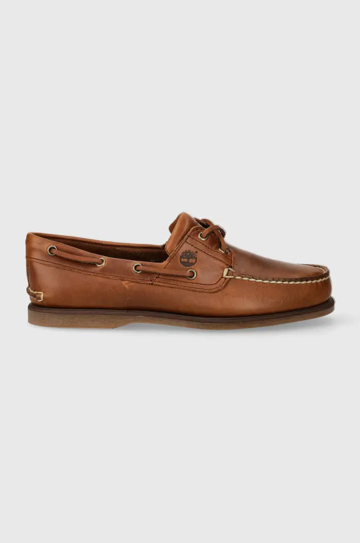 Timberland mocassini in pelle A232X Marrone