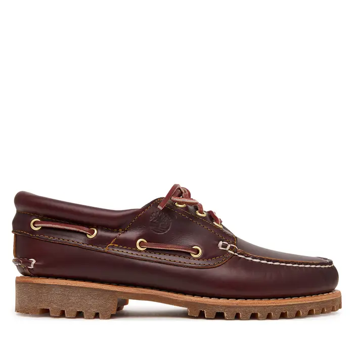 Timberland Mocassini Authentics Boat 3 Eye Classic TB0500096481 Marrone