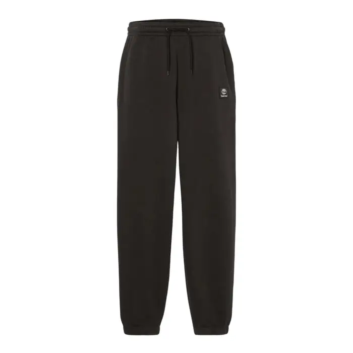 Pantaloni da Jogging da Uomo Timberland con Patch Tessuto S nero
