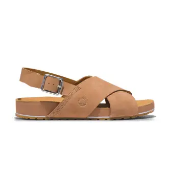 Timberland Sandali con cinturino Donna Marrone 4335418