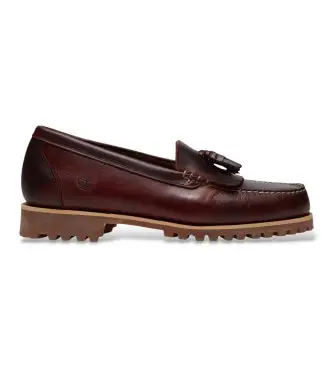 per uomo TB0A2MSCEIW1 Mocassini in Pelle Authentic Kiltie bordeaux (45 5 W), 1 a 3 cm, Nessuno, Casual, Granata, Classico