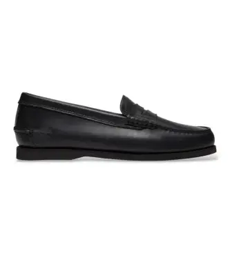 per uomo TB0A447GW021 Mocassini in Pelle classici stile nautico nero (46 W), Basso, Nessuno, Casual, Classico