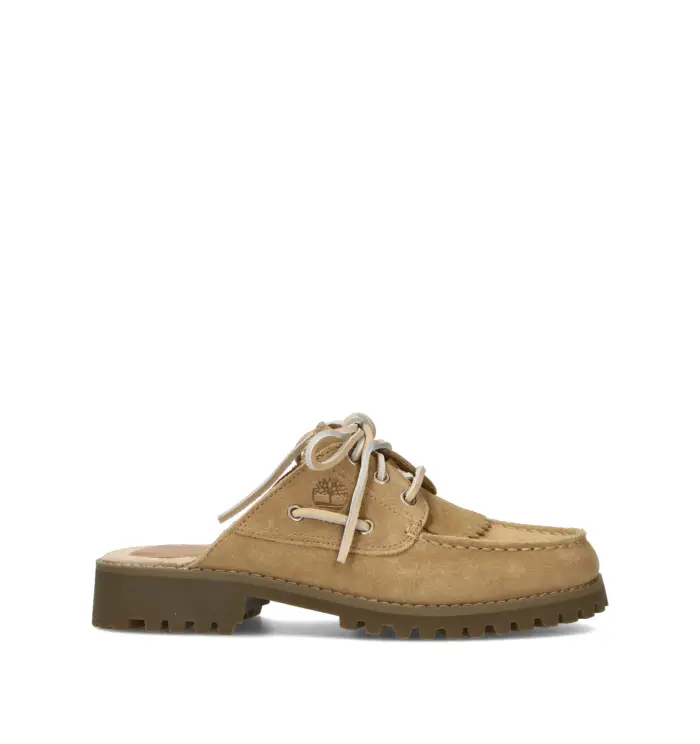 Sabot donna beige in suede Vario