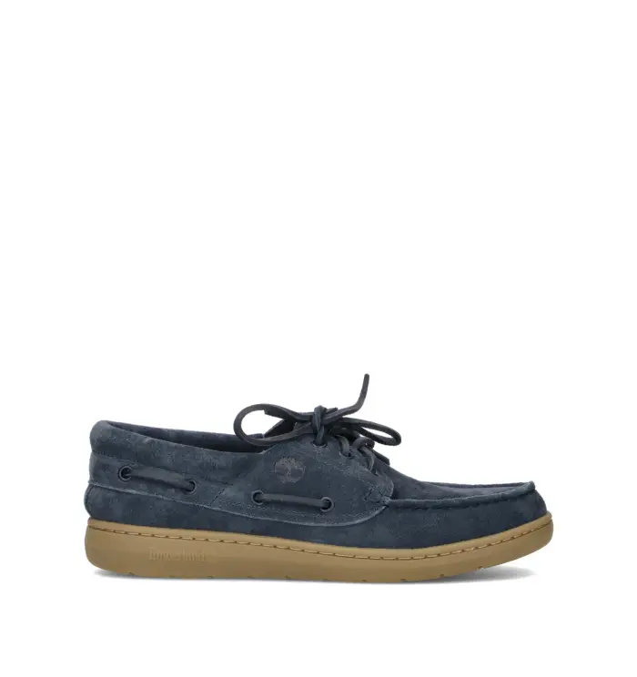 TIMBERLAND Scarpa barca uomo blu in suede Vario