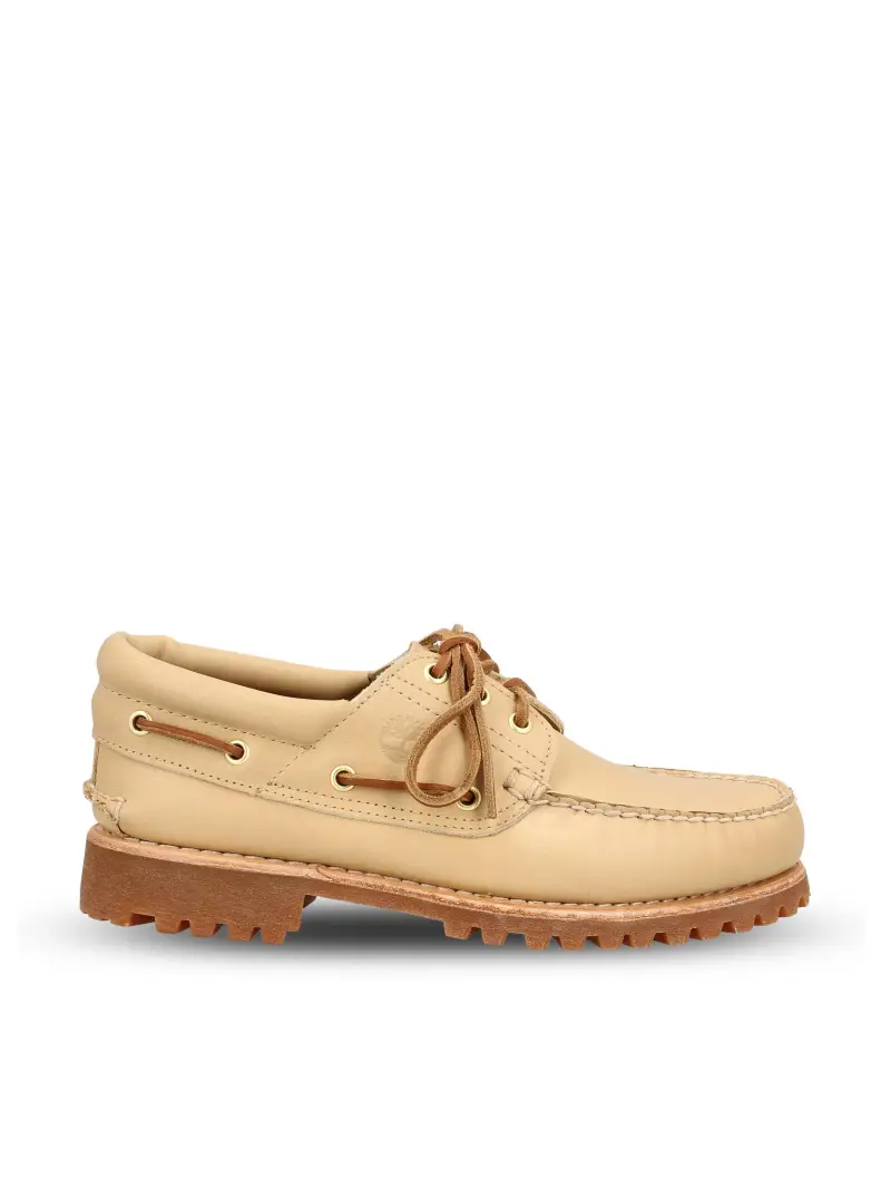 TIMBERLAND Scarpa Da Barca 3-Eye Lug Handsewn BEIGE
