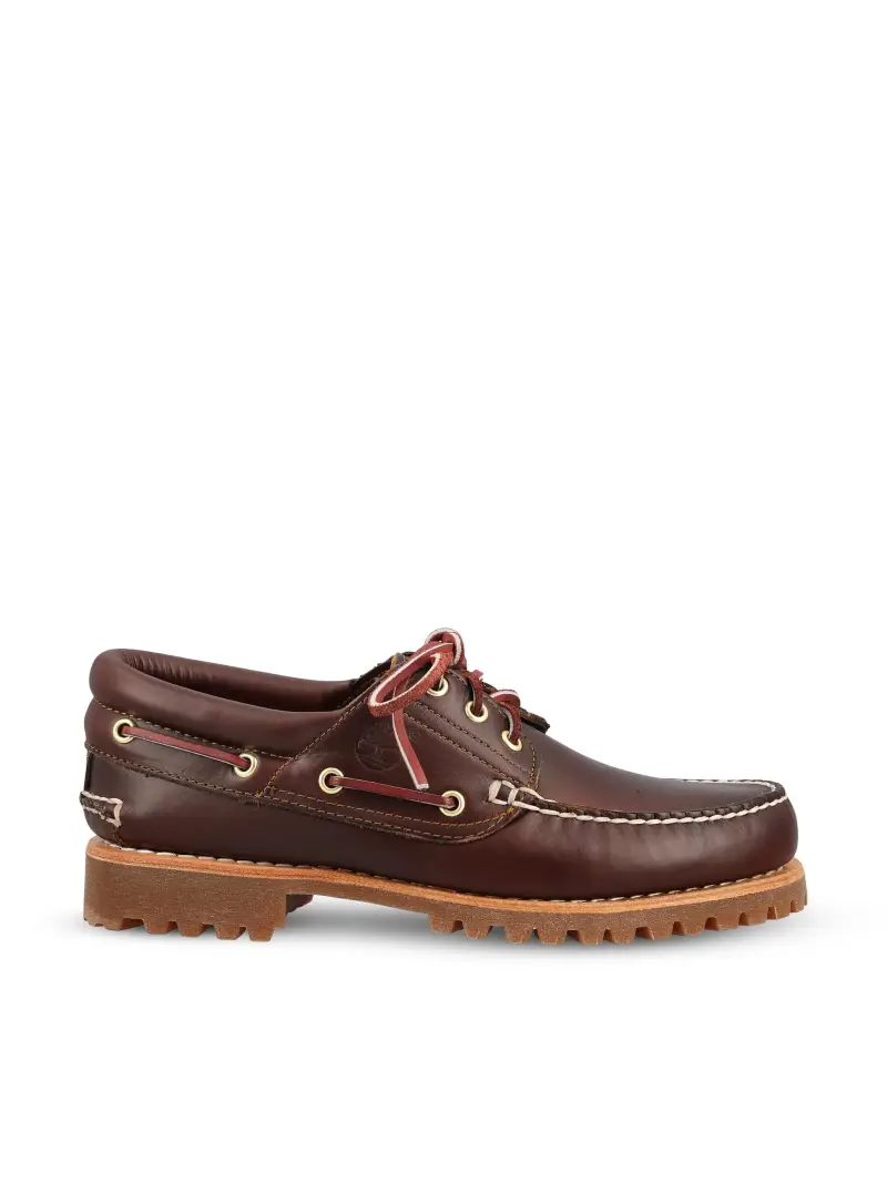 TIMBERLAND Scarpa Da Barca Timberland® Authentic 3-Eye Lug Handsewn MARRONE
