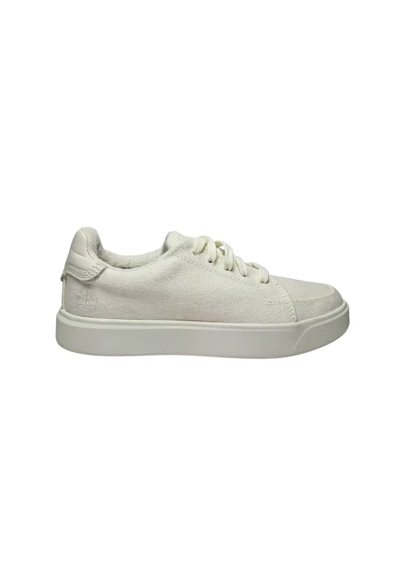 Timberland Scarpe Donna Emerson Street Low Lace Sneaker White Canvas
