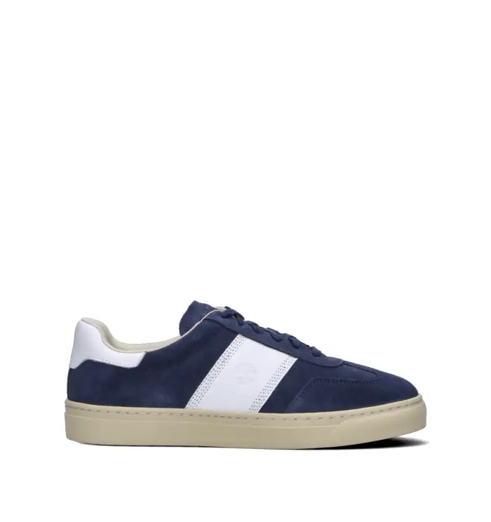 Sneaker uomo blu in suede Vario