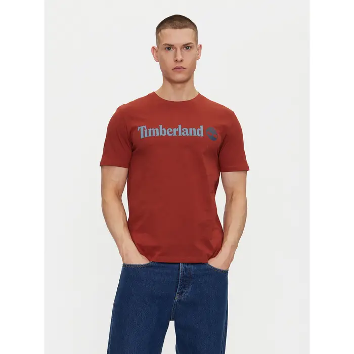 T-shirt TB0A5UPQ Rosso Regular Fit