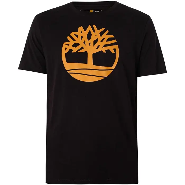 Timberland T-shirt T-shirt con logo ad albero Nero