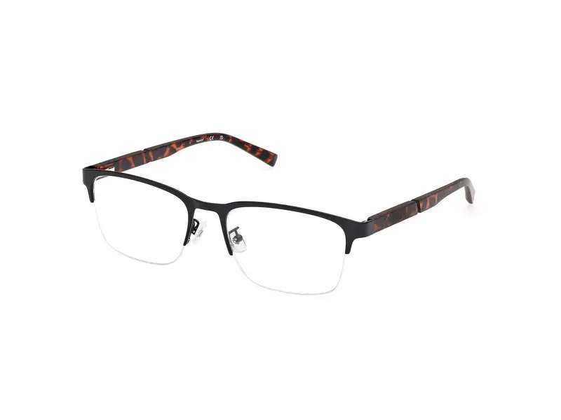 Timberland Uomo TB1841-H 5 Montature da vista Metallo Nero Squadrata Normale