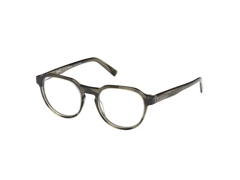 Timberland Uomo TB50032 96 Montature da vista Acetato Verde Rotonda Normale