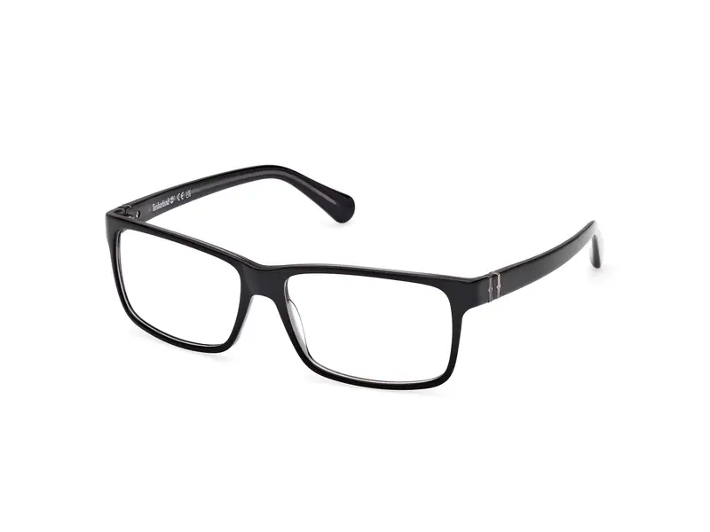 Timberland Uomo TB50035 1 Montature da vista Acetato Nero Squadrata Normale