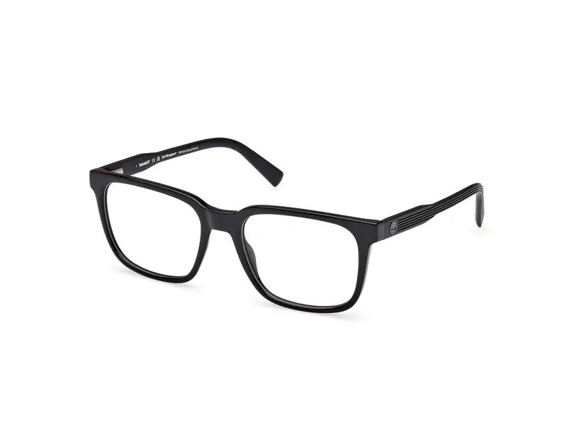Timberland Uomo TB50047 1 Montature da vista Iniettato Nero Squadrata Normale