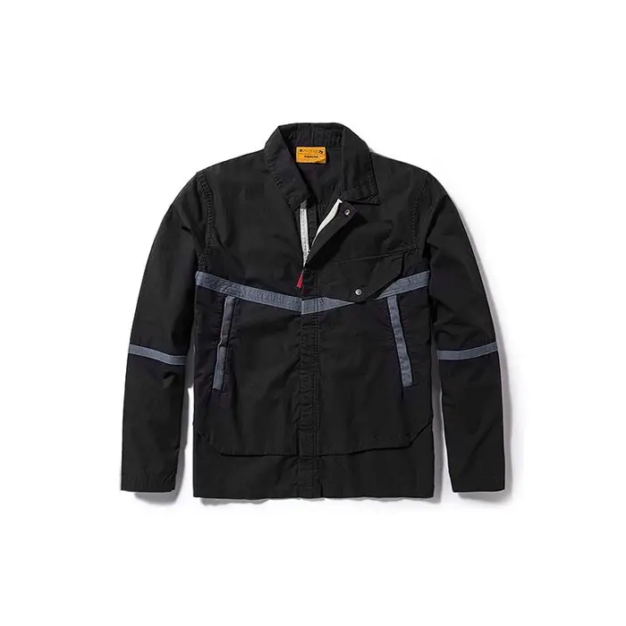 ® X Christopher Raebu Collaborazione Future73 Giacca Camicia Comoda Traspirante Uomo giacche Nero A6S91-DZ9 M