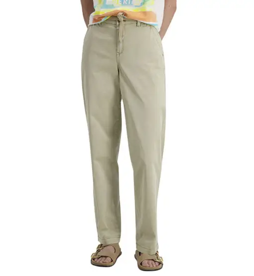 Timezone Regular MarlaTZ - pantaloni lunghi - donna Beige