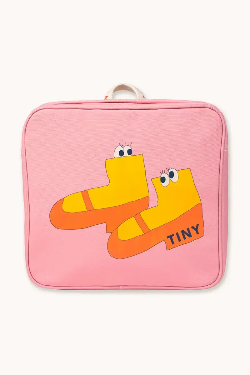 Tinycottons zaino bambino/a WALK TODDLER BACKPACK colore rosa AW25-511