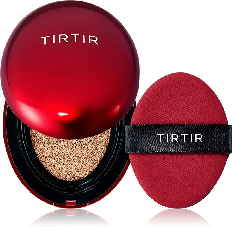 Tirtir Mask Fit Red Cushion fondotinta cushion lunga tenuta ad alta protezione UV colore 22N Shell Beige 18 g