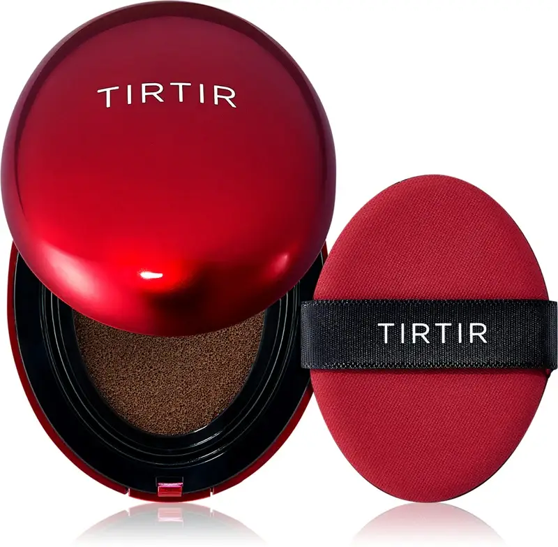 Tirtir Mask Fit Red Cushion fondotinta cushion lunga tenuta ad alta protezione UV colore 47N Ebony 18 g