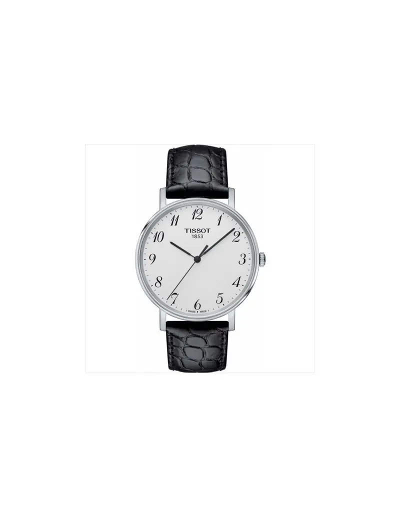 Tissot Orologio EVERYTIME Medium in Pelle - T1094101603200 Black
