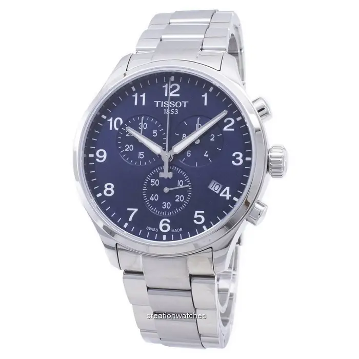 Tissot T-Sport Chrono XL Classic T116 617 11 047 01 T1166171104701 Orologio da uomo al quarzo blu