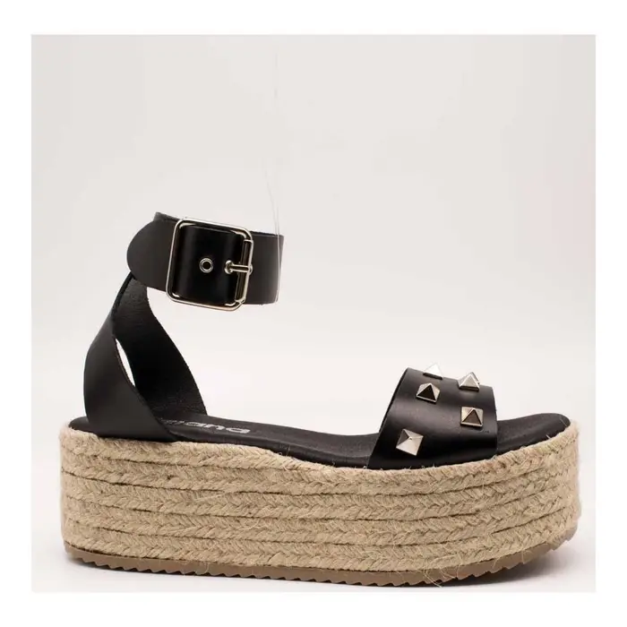 Tiziana Scarpe Espadrillas 322-Negro Nero