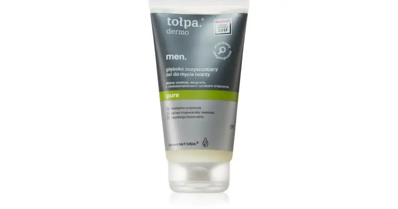 Tołpa Dermo uomo gel di pulizia profonda per il viso 150 ml