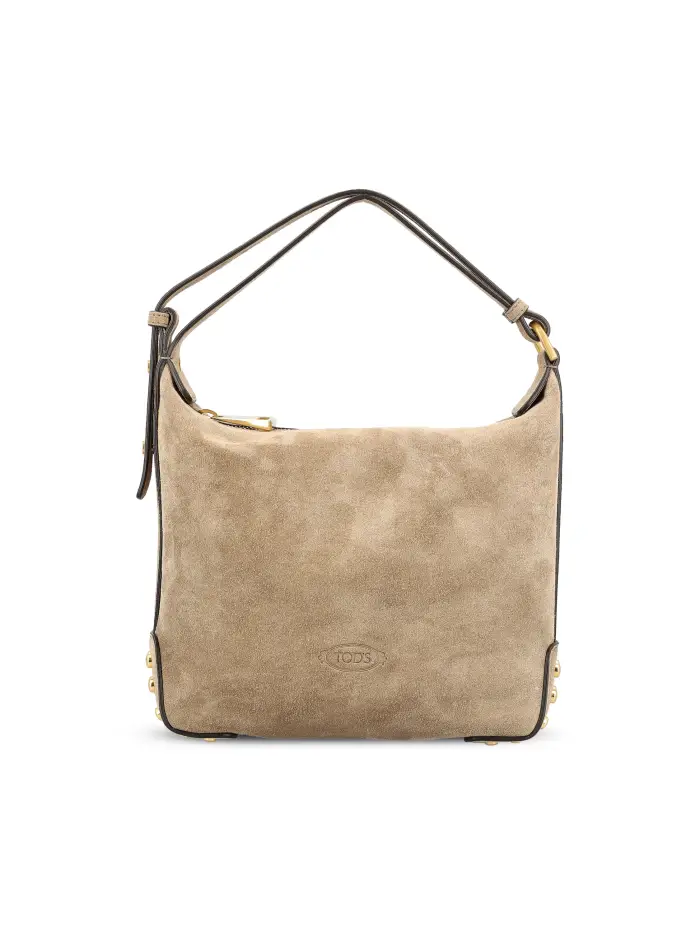 Borsa realizzata in pelle BEIGE