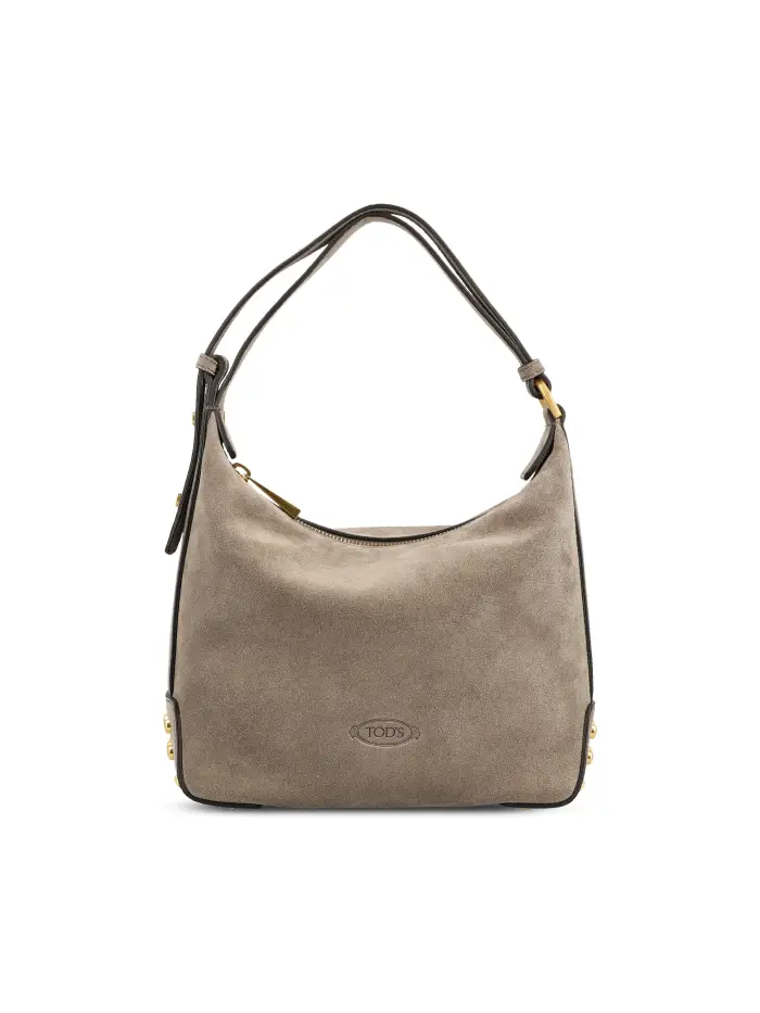 Borsa realizzata in pelle GRIGIO