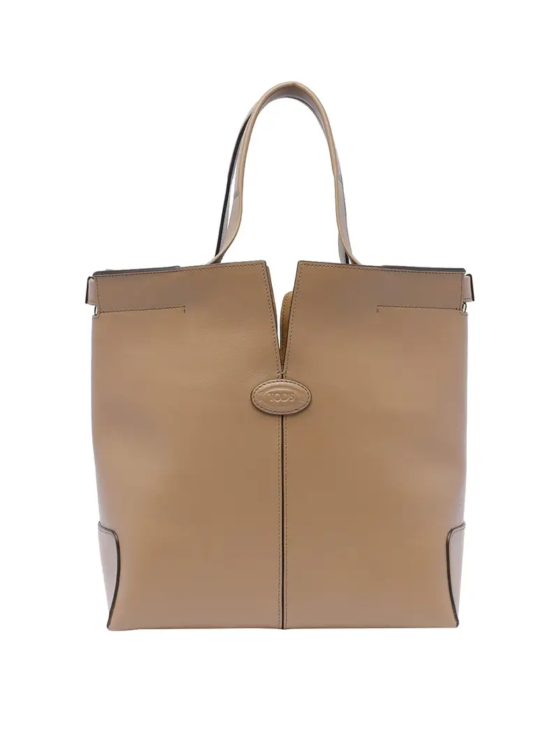 Tod's Borsa Shopping Piccola Di Folio Beige