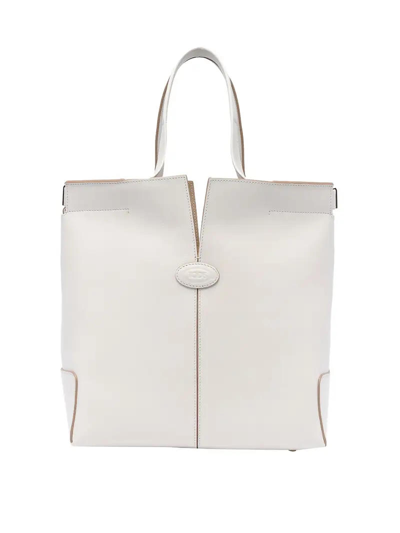 Tod's Borsa Shopping Piccola Di Folio Bianco