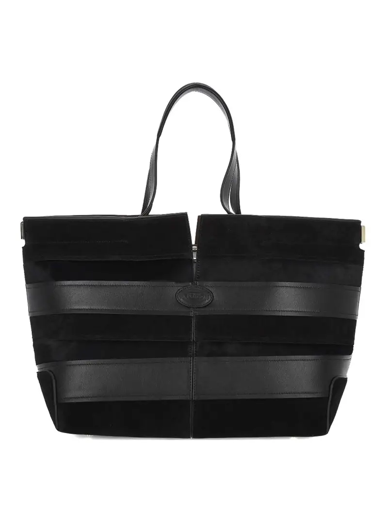 Tod's Borsa tote Bag Folio Nero