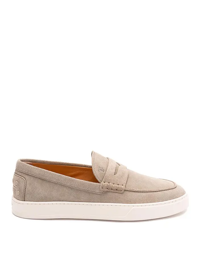Tod s Mocassini Gommino Grigio