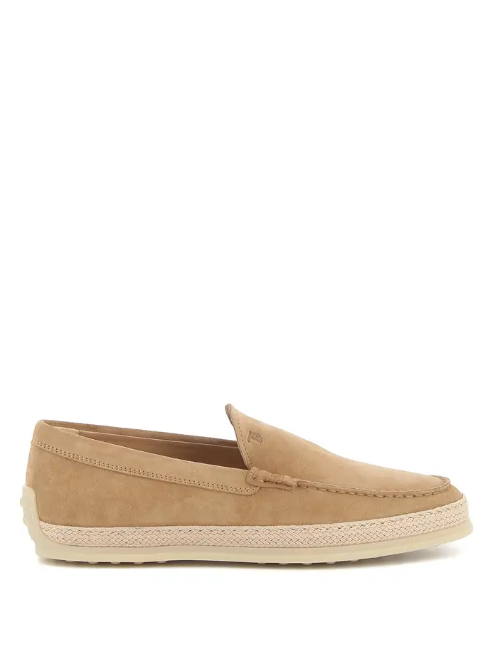Tod s Mocassini in camoscio Beige