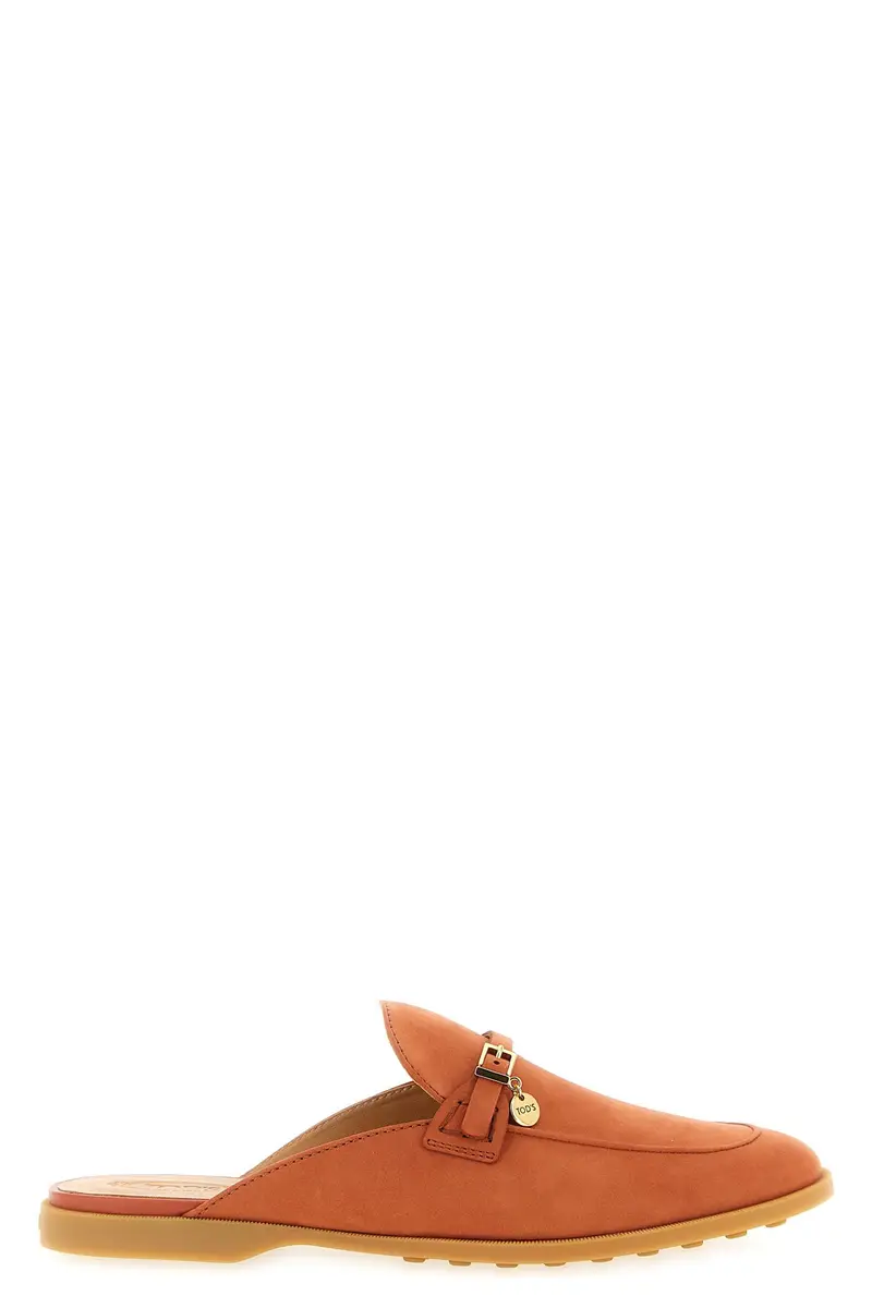 TOD S Sabot Nabuk Arancione
