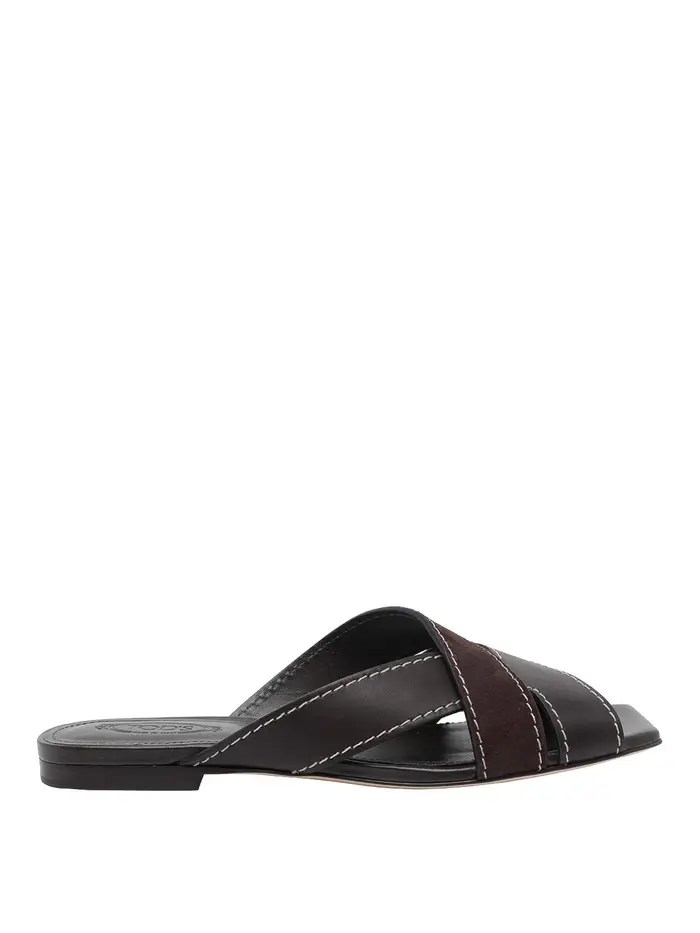 Tod s Sandali piatti Marrone