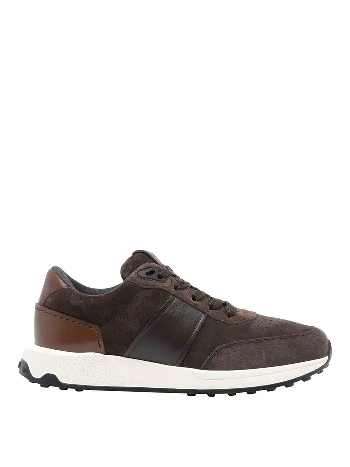 Tod s Sneaker in pelle scamosciata Marrone